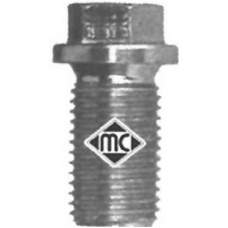 00857 METALCAUCHO Резьбовая пробка, маслянный поддон