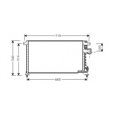 H559-10 ASHUKI Конденсатор, кондиционер