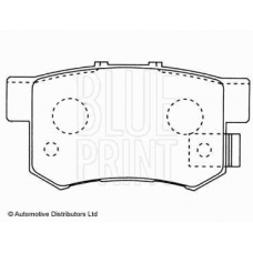 ADH24247 BLUE PRINT Комплект тормозных колодок, дисковый тормоз