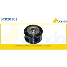 SCP20101 SANDO Ременный шкив, генератор
