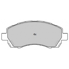 FBP-1779 FREMAX Комплект тормозных колодок, дисковый тормоз