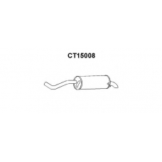 CT15008 VENEPORTE Глушитель выхлопных газов конечный