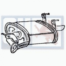 TY378G KLARIUS Глушитель выхлопных газов конечный