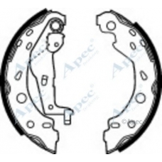 SHU625 APEC Тормозные колодки