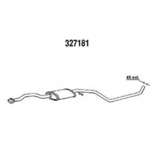 394332718100 MAGNETI MARELLI Выпускной трубопровод