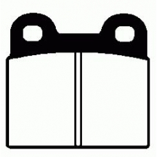 1501229905 S.b.s. Комплект тормозных колодок, дисковый тормоз