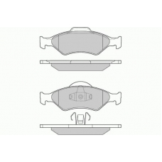 12-0873 E.T.F. Комплект тормозных колодок, дисковый тормоз