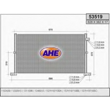 53519 AHE Конденсатор, кондиционер