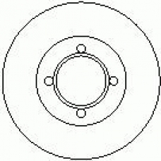 6076 00 KAWE Тормозной диск