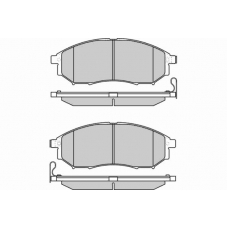 12-1350 E.T.F. Комплект тормозных колодок, дисковый тормоз