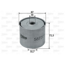 587701 VALEO Топливный фильтр