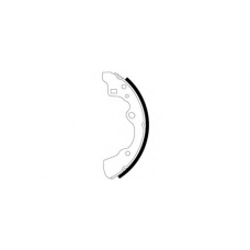 8DB 355 001-071 HELLA Комплект тормозных колодок