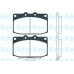 BP-4509 KAVO PARTS Комплект тормозных колодок, дисковый тормоз