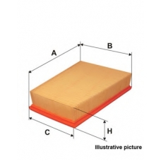 EAF3076.10 OPEN PARTS Воздушный фильтр