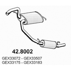 42.8002 ASSO Средний / конечный глушитель ог