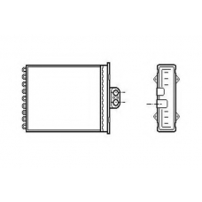 2061924 ORDONEZ Теплообменник, отопление салона