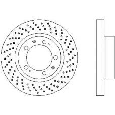 92076100 TEXTAR Тормозной диск
