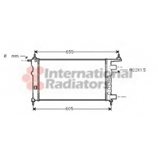 60372261 SCHLIECKMANN Радиатор, охлаждение двигателя