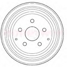 329131B BENDIX Тормозной барабан