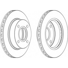 WGR0887-1 WAGNER LOCKHEED Тормозной диск