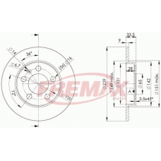 BD-5311 FREMAX Тормозной диск