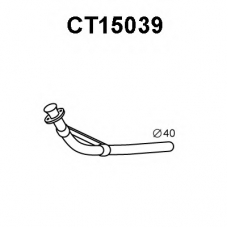 CT15039 VENEPORTE Труба выхлопного газа