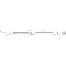 2865 REMKAFLEX Тормозной шланг