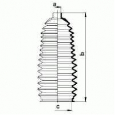 984014 EKG Пыльник, рулевое управление