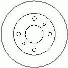 6179 10 KAWE Тормозной диск
