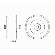 ITB-6523 IPS Parts Устройство для натяжения ремня, ремень грм