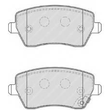 FSL4069 FERODO Комплект тормозных колодок, дисковый тормоз
