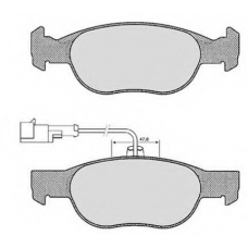RA.0612.0 RAICAM Комплект тормозных колодок, дисковый тормоз