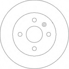 DF4200 TRW Тормозной диск