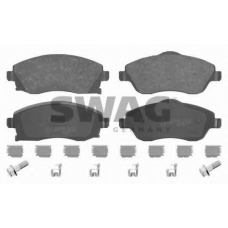 40 91 6748 SWAG Комплект тормозных колодок, дисковый тормоз