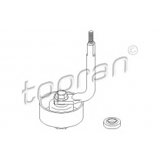 501 675 TOPRAN Натяжной ролик, поликлиновой  ремень
