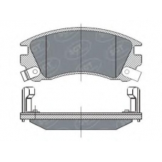 SP 284 SCT Комплект тормозных колодок, дисковый тормоз