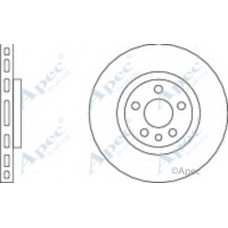 DSK649 APEC Тормозной диск