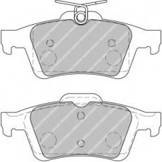 FDB1931 FERODO Комплект тормозных колодок, дисковый тормоз