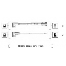 941045170505 MAGNETI MARELLI Комплект проводов зажигания