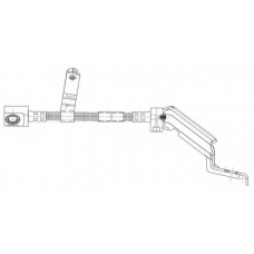 70479 PAGID Тормозной шланг