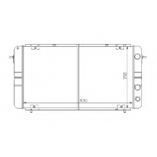 QER1457 QUINTON HAZELL Радиатор, охлаждение двигателя