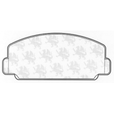 BP158 QH Benelux Комплект тормозных колодок, дисковый тормоз