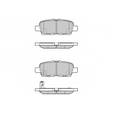 12-1395 E.T.F. Комплект тормозных колодок, дисковый тормоз