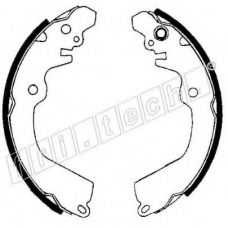 1064.167 fri.tech. Комплект тормозных колодок