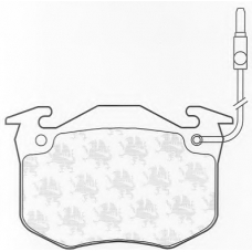 BP365 QH Benelux Комплект тормозных колодок, дисковый тормоз