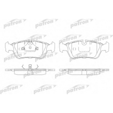 PBP725 PATRON Комплект тормозных колодок, дисковый тормоз
