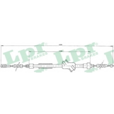 C0044B LPR Трос, стояночная тормозная система