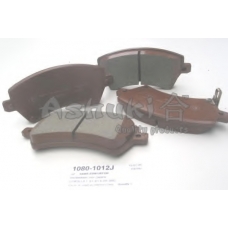 1080-1012J ASHUKI Комплект тормозных колодок, дисковый тормоз