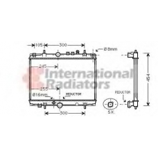 60402235 SCHLIECKMANN Радиатор, охлаждение двигателя