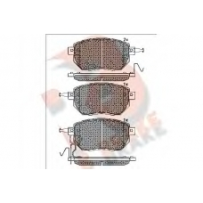 RB1696 R BRAKE Комплект тормозных колодок, дисковый тормоз
